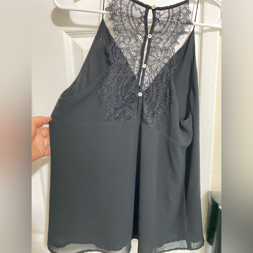 Black Lace Top